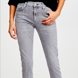 AGOLDE Toni Midnight Straight Jean